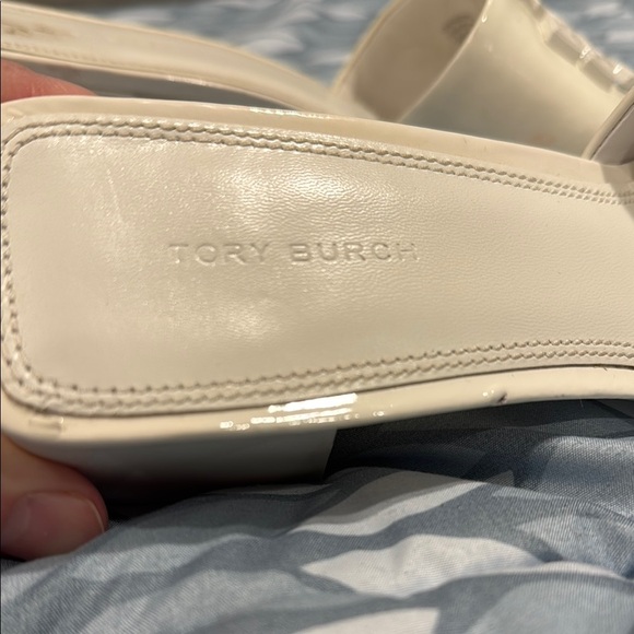 Tory Burch Ivory Slide Sandals - Picture 7 of 7